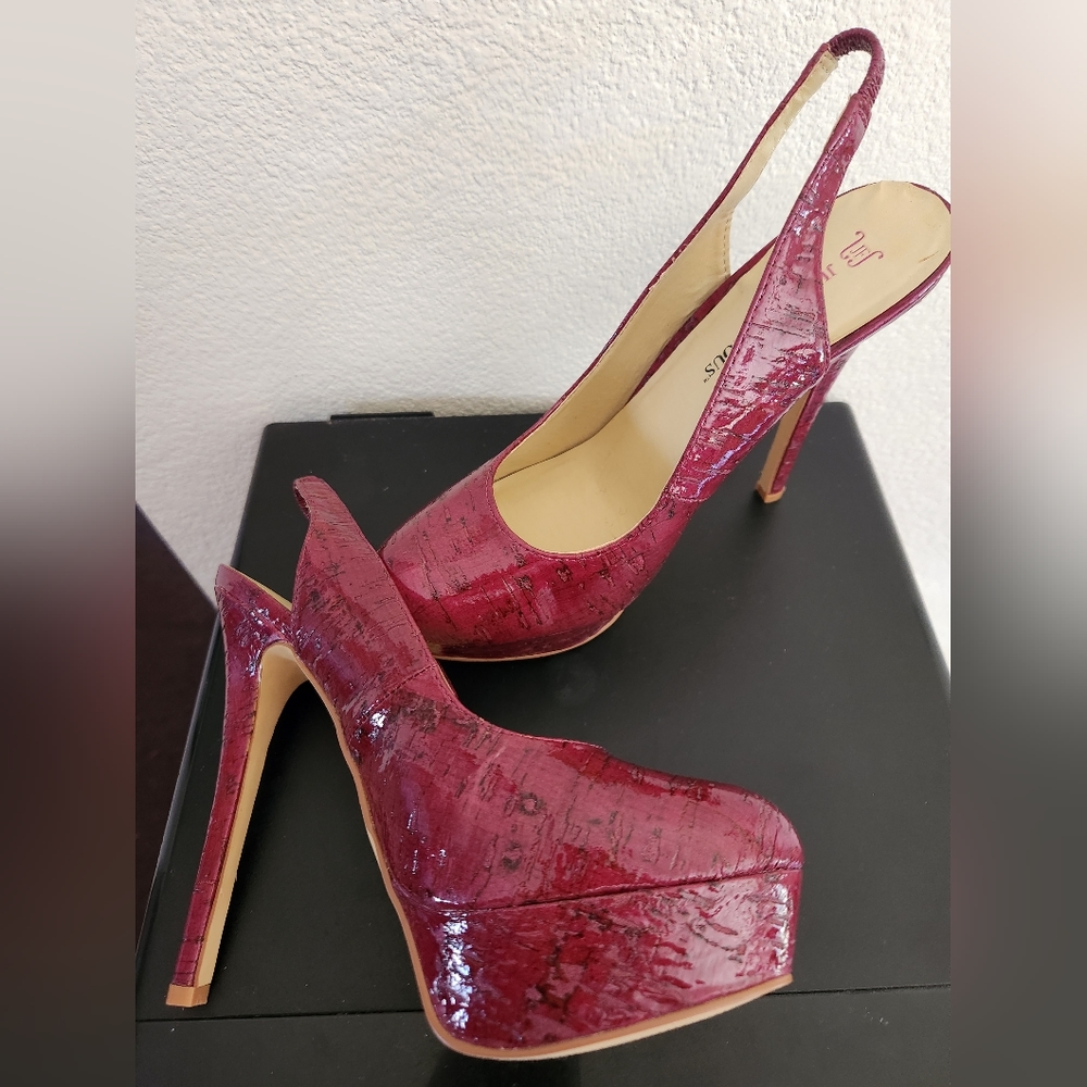 Cranberry sling back size 7.5